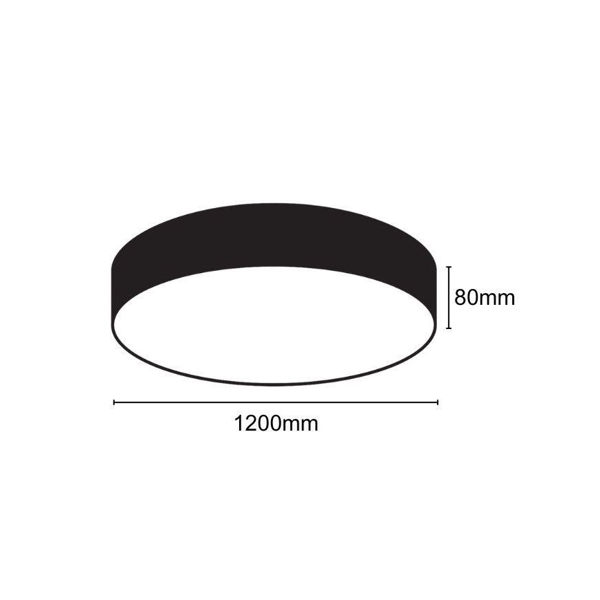 LED Stropna svjetiljka LED/150W/230V 4000K pr. 120 cm