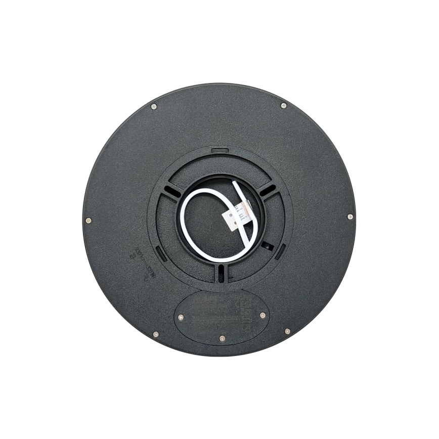 LED stropna svjetiljka LED/18W/230V 3000/4000/6500K Ø 23 cm crna