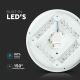 LED Stropna svjetiljka LED/18W/230V 31cm 3000K/4000K/6400K mliječna
