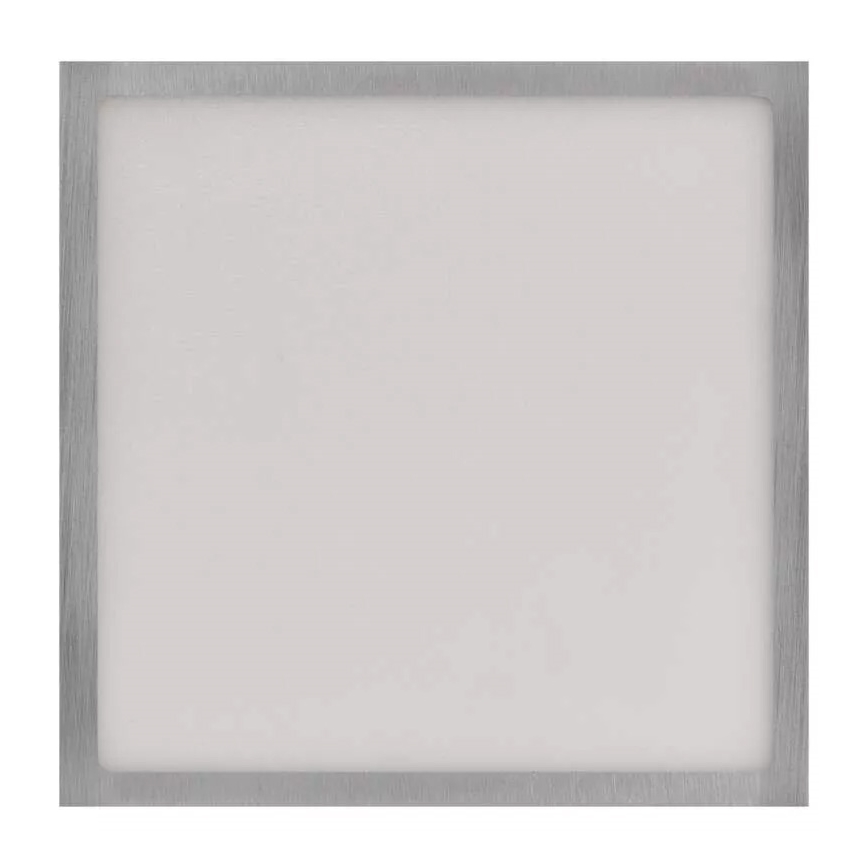 LED Stropna svjetiljka NEXXO LED/21W/230 3000/3500/4000K 22,5x22,5 cm mat krom