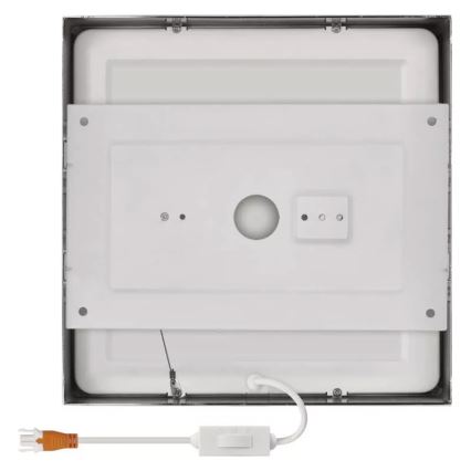 LED Stropna svjetiljka NEXXO LED/21W/230 3000/3500/4000K 22,5x22,5 cm mat krom