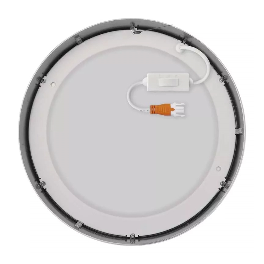 LED Stropna svjetiljka NEXXO LED/21W/230V 3000/3500/4000K pr. 22,5 cm sjajni krom