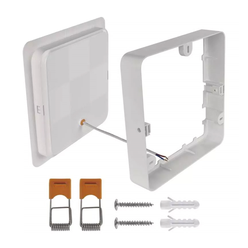 LED Stropna svjetiljka LED/24W/230V 22x22 cm bijela