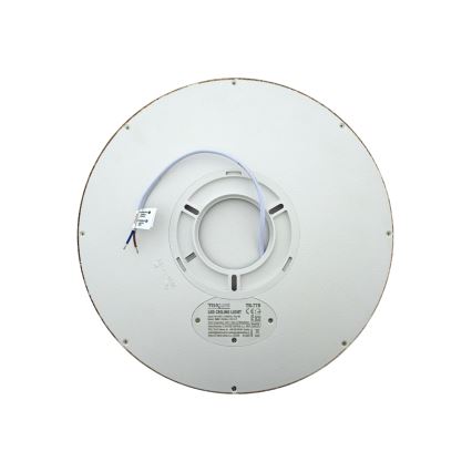 LED stropna svjetiljka LED/24W/230V 3000/4000/6500K, promjer 30 cm, smeđa