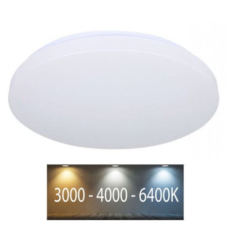LED Stropna svjetiljka LED/24W/230V 35cm 3000K/4000K/6400K mliječna