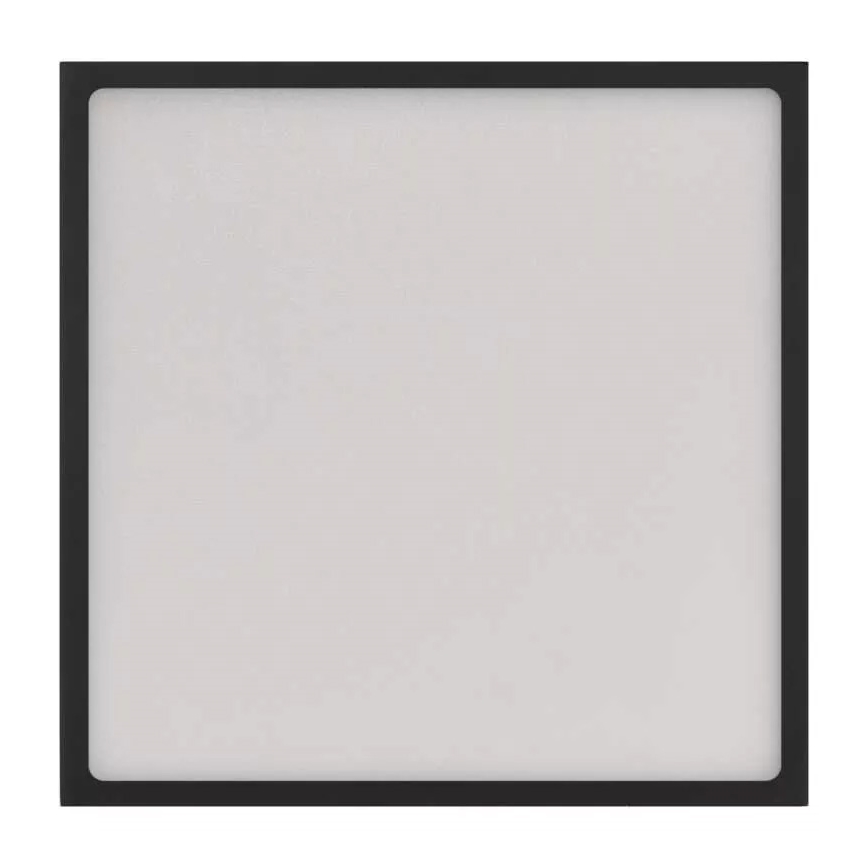 LED Stropna svjetiljka NEXXO LED/28,5W/230V 3000/3500/4000K 30x30 cm crna