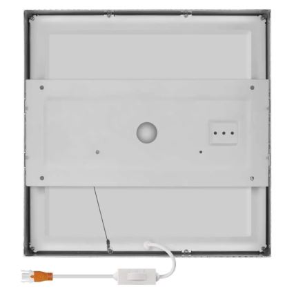 LED Stropna svjetiljka NEXXO LED/28,5W/230V 3000/3500/4000K 30x30 cm mat krom