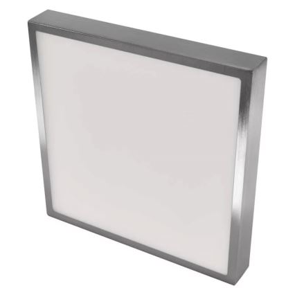 LED Stropna svjetiljka NEXXO LED/28,5W/230V 3000/3500/4000K 30x30 cm mat krom