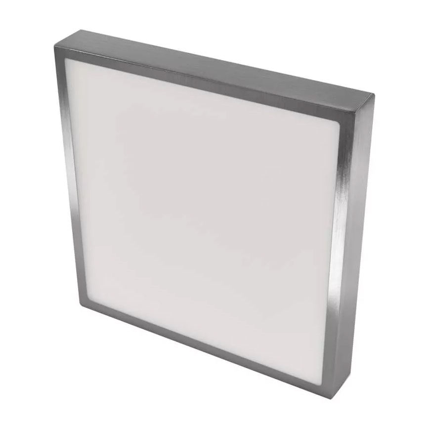 LED Stropna svjetiljka NEXXO LED/28,5W/230V 3000/3500/4000K 30x30 cm mat krom