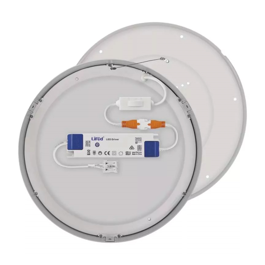 LED Stropna svjetiljka NEXXO LED/28,5W/230V 3000/3500/4000K pr. 30 cm bijela