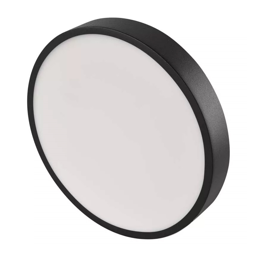 LED Stropna svjetiljka NEXXO LED/28,5W/230V 3000/3500/4000K pr. 30 cm crna