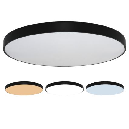 LED stropna svjetiljka LED/300W/230V 3000/4000/6500K Ø 120 cm crna