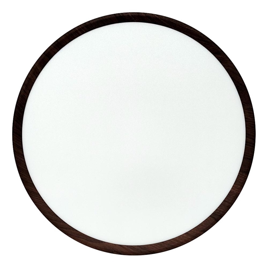 LED stropna svjetiljka LED/32W/230V 3000/4000/6500K, promjer 40 cm, smeđa