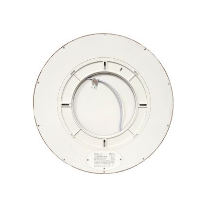 LED stropna svjetiljka LED/32W/230V 3000/4000/6500K, promjer 40 cm, smeđa