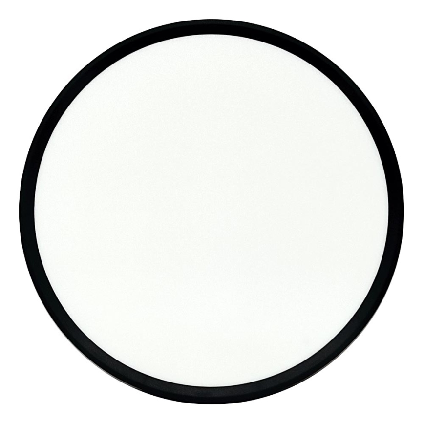 LED stropna svjetiljka LED/32W/230V 3000/4000/6500K Ø 40 cm crna