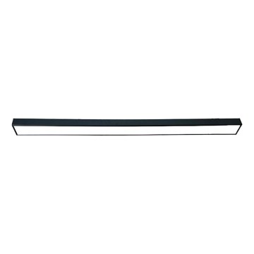 LED Stropna svjetiljka LED/32W/230V 4000K 120x7 cm crna