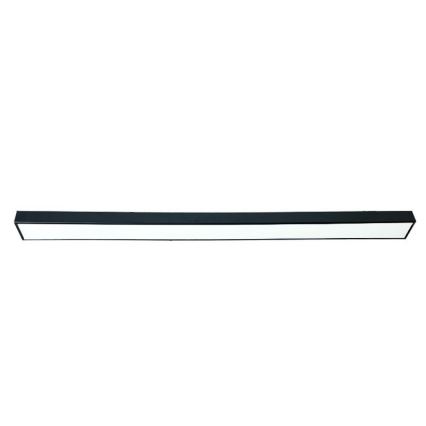 LED Stropna svjetiljka LED/32W/230V 4000K 120x7 cm crna