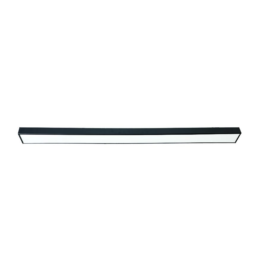 LED Stropna svjetiljka LED/32W/230V 4000K 120x7 cm crna