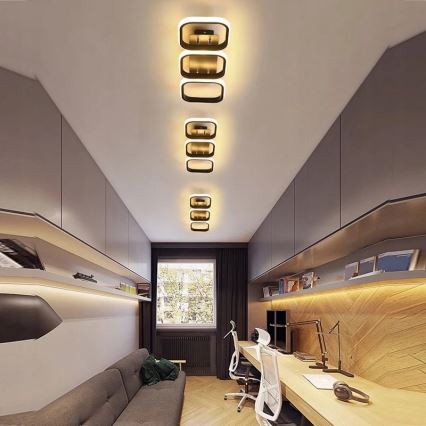 LED stropna svjetiljka LED/33W/230V crna