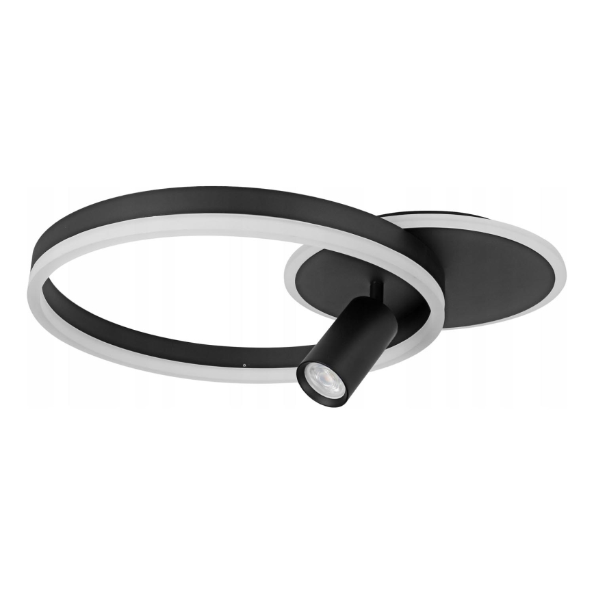 LED stropna svjetiljka LED/38W/230V + 1xGU10/30W crna
