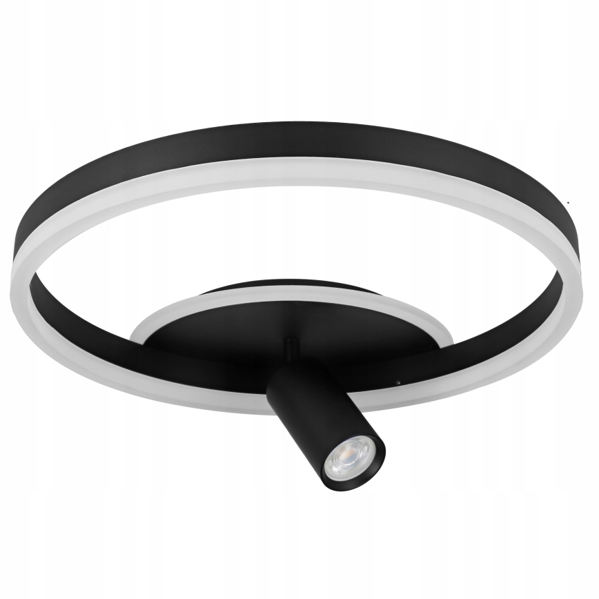 LED stropna svjetiljka LED/38W/230V + 1xGU10/30W crna