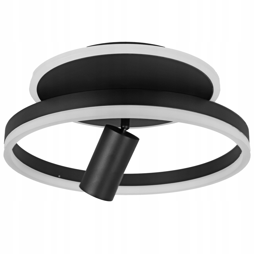 LED stropna svjetiljka LED/38W/230V + 1xGU10/30W crna