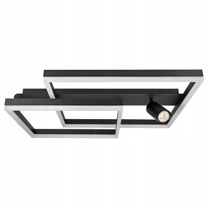 LED stropna svjetiljka LED/38W/230V + 1xGU10/30W crna