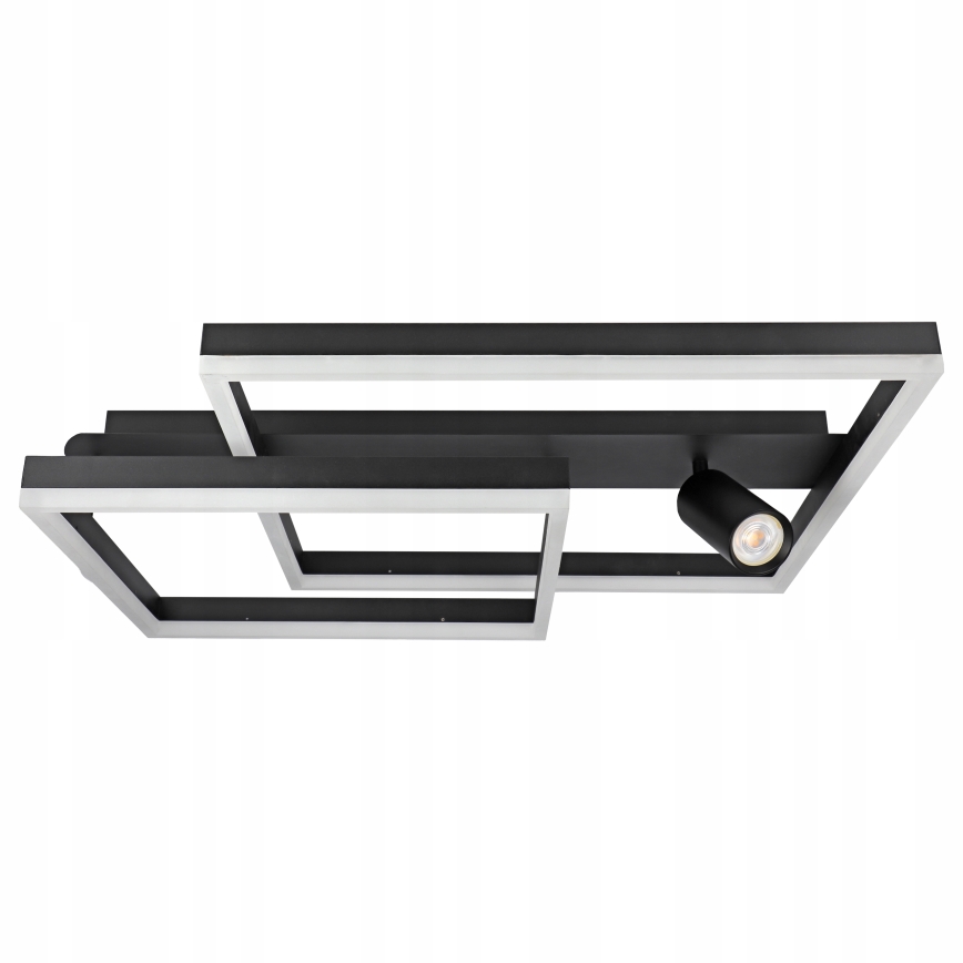 LED stropna svjetiljka LED/38W/230V + 1xGU10/30W crna