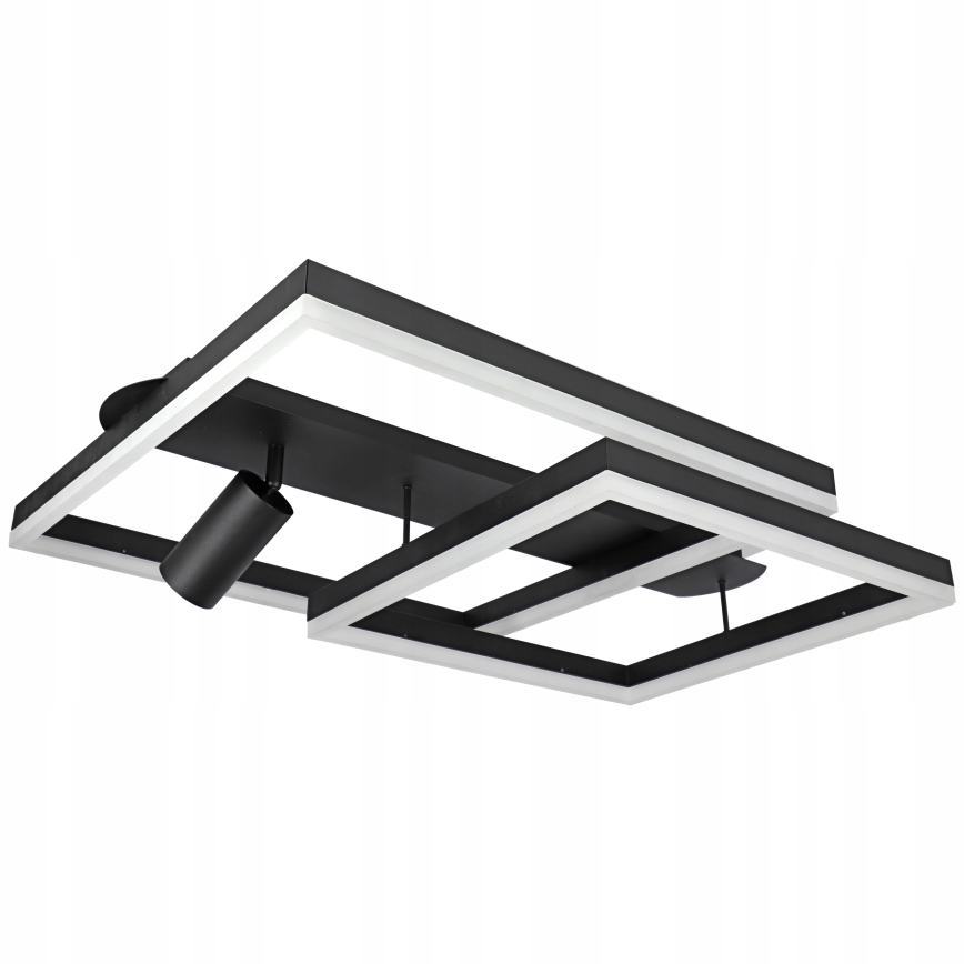 LED stropna svjetiljka LED/38W/230V + 1xGU10/30W crna