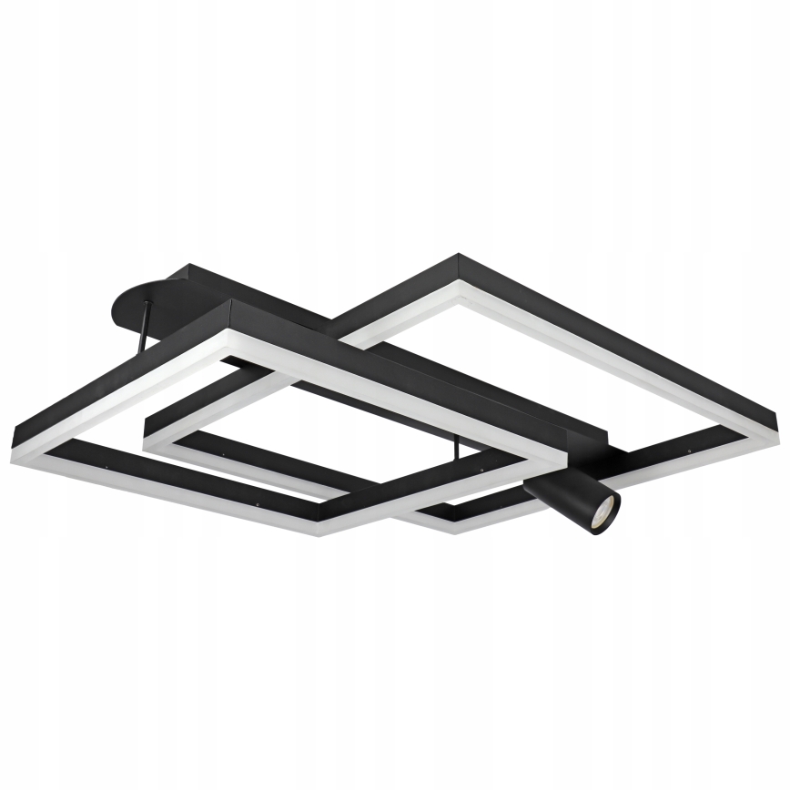 LED stropna svjetiljka LED/38W/230V + 1xGU10/30W crna