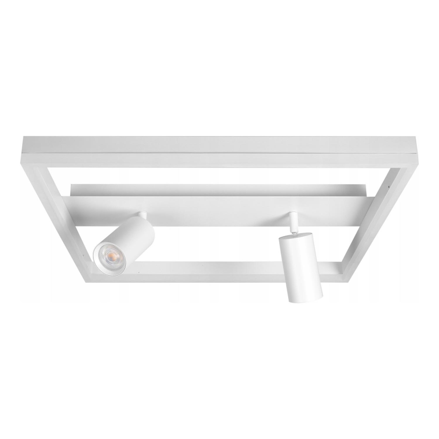 LED stropna svjetiljka LED/38W/230V + 2xGU10/30W bijela