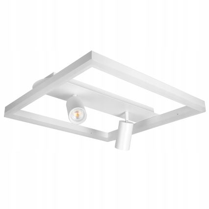 LED stropna svjetiljka LED/38W/230V + 2xGU10/30W bijela