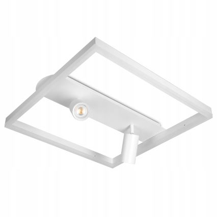LED stropna svjetiljka LED/38W/230V + 2xGU10/30W bijela