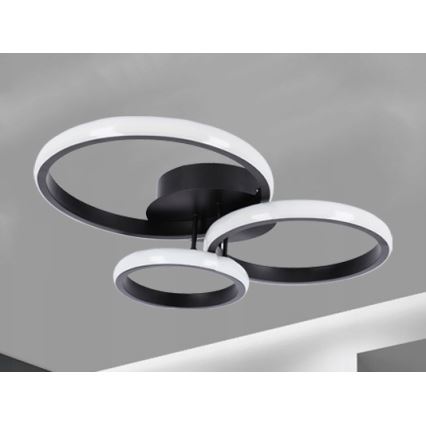 LED stropna svjetiljka LED/38W/230V crna