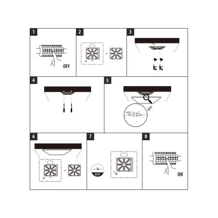 LED stropna svjetiljka LED/40W/230V 3000/4000/6500K 50x50 cm bež