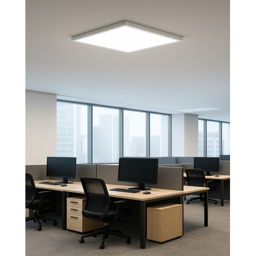 LED stropna svjetiljka LED/40W/230V 3000/4000/6500K 50x50 cm bijela