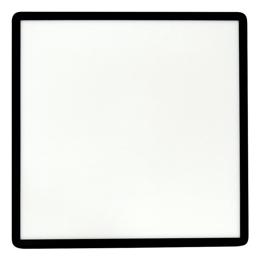 LED stropna svjetiljka LED/40W/230V 3000/4000/6500K 50x50 cm crna
