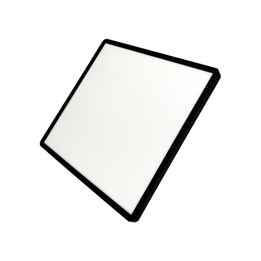 LED stropna svjetiljka LED/40W/230V 3000/4000/6500K 50x50 cm crna