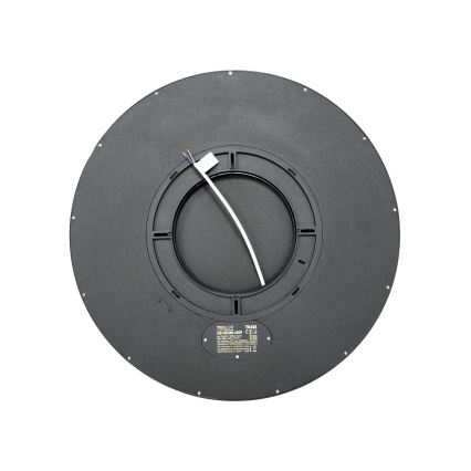 LED stropna svjetiljka LED/40W/230V 3000/4000/6500K promjer 50 cm crna