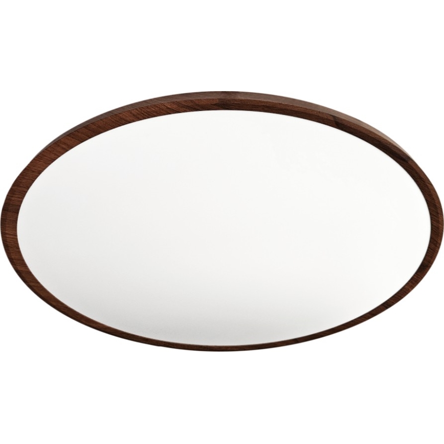 LED stropna svjetiljka LED/40W/230V 3000/4000/6500K Ø 50 cm smeđa