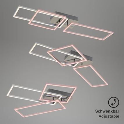LED stropna svjetiljka LED/42W/230V 3000K matirani krom