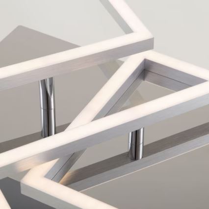 LED stropna svjetiljka LED/42W/230V 3000K matirani krom