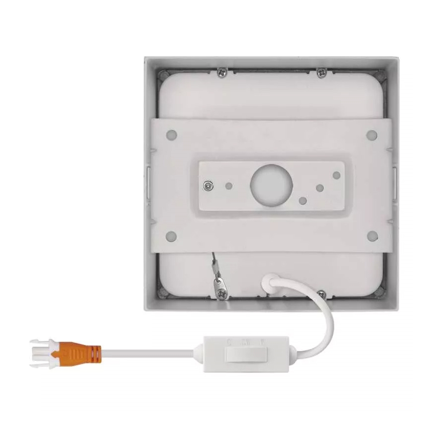 LED Stropna svjetiljka NEXXO LED/7,6W/230V 3000/3500/4000K 12x12 cm bijela