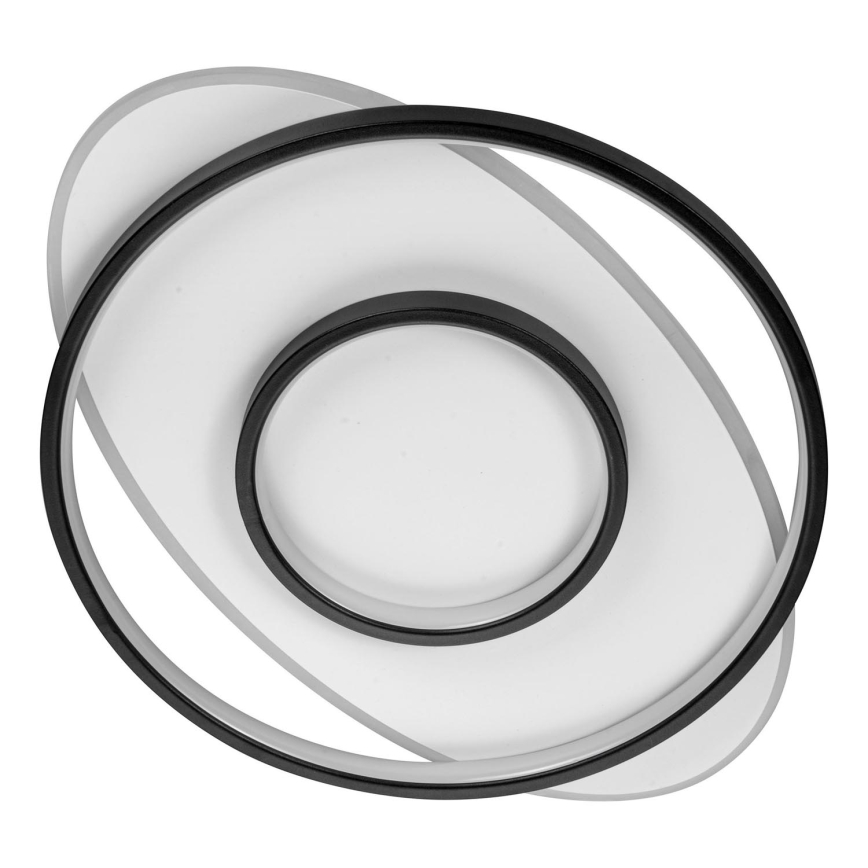 LED Stropna svjetiljka LED/96W/230V 3000-5000K crna/siva