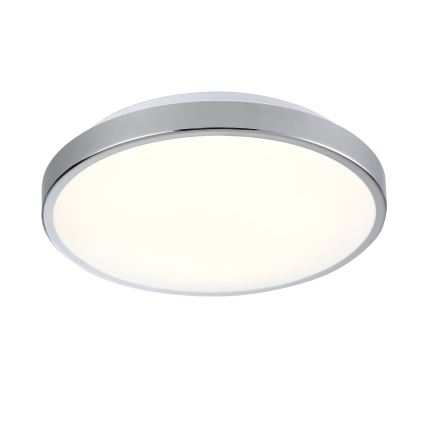 LED stropna svjetiljka LIBRA, 15 W, 230 V, 4000 K, Ø 29 cm, sjajni krom