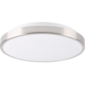 LED stropna svjetiljka LIBRA LED/15W/230V Ø 29 cm sjajni krom
