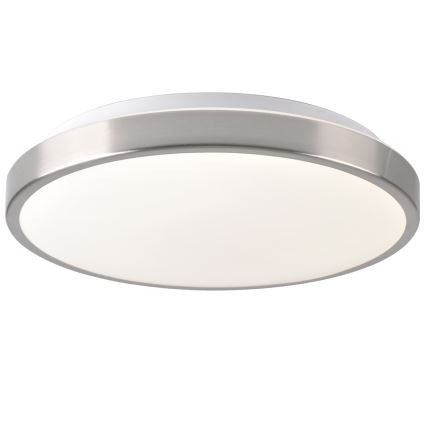 LED stropna svjetiljka LIBRA LED/15W/230V Ø 29 cm sjajni krom