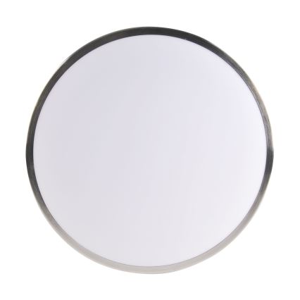 LED stropna svjetiljka LIBRA LED/15W/230V Ø 29 cm sjajni krom