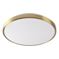 LED stropna svjetiljka LIBRA LED/24W/230V 4000K prom. 39 cm zlatna