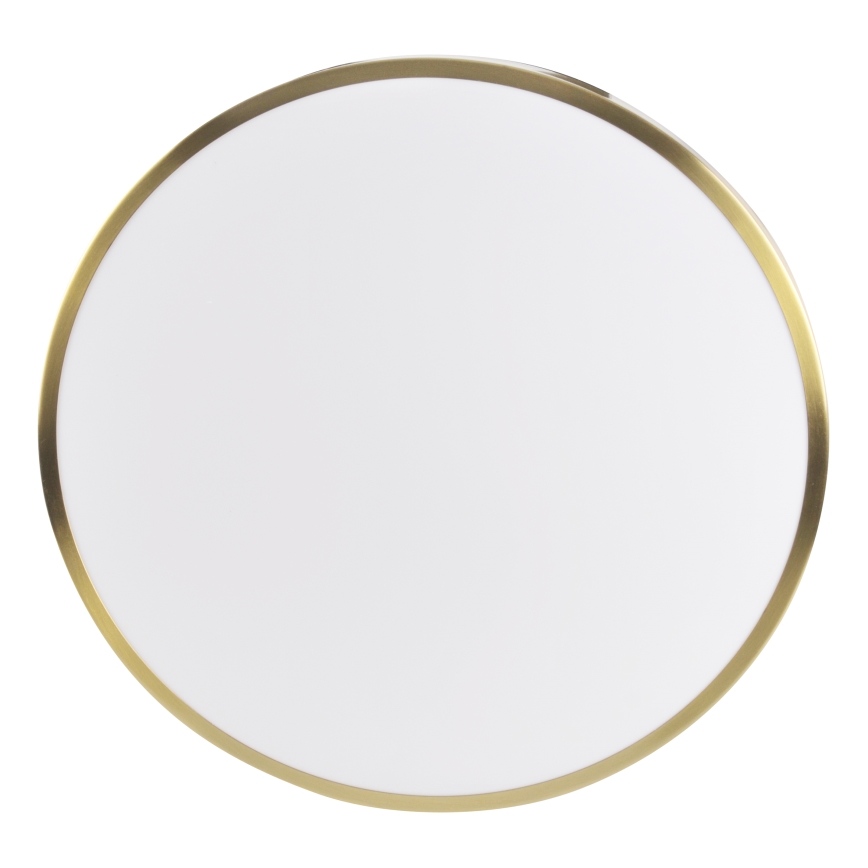LED stropna svjetiljka LIBRA LED/24W/230V 4000K prom. 39 cm zlatna